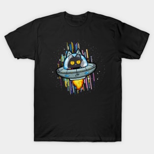 Astrocat in a speed of light T-Shirt